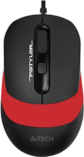 

Мышь A4Tech Fstyler FM10 черный/красный, Fstyler FM10