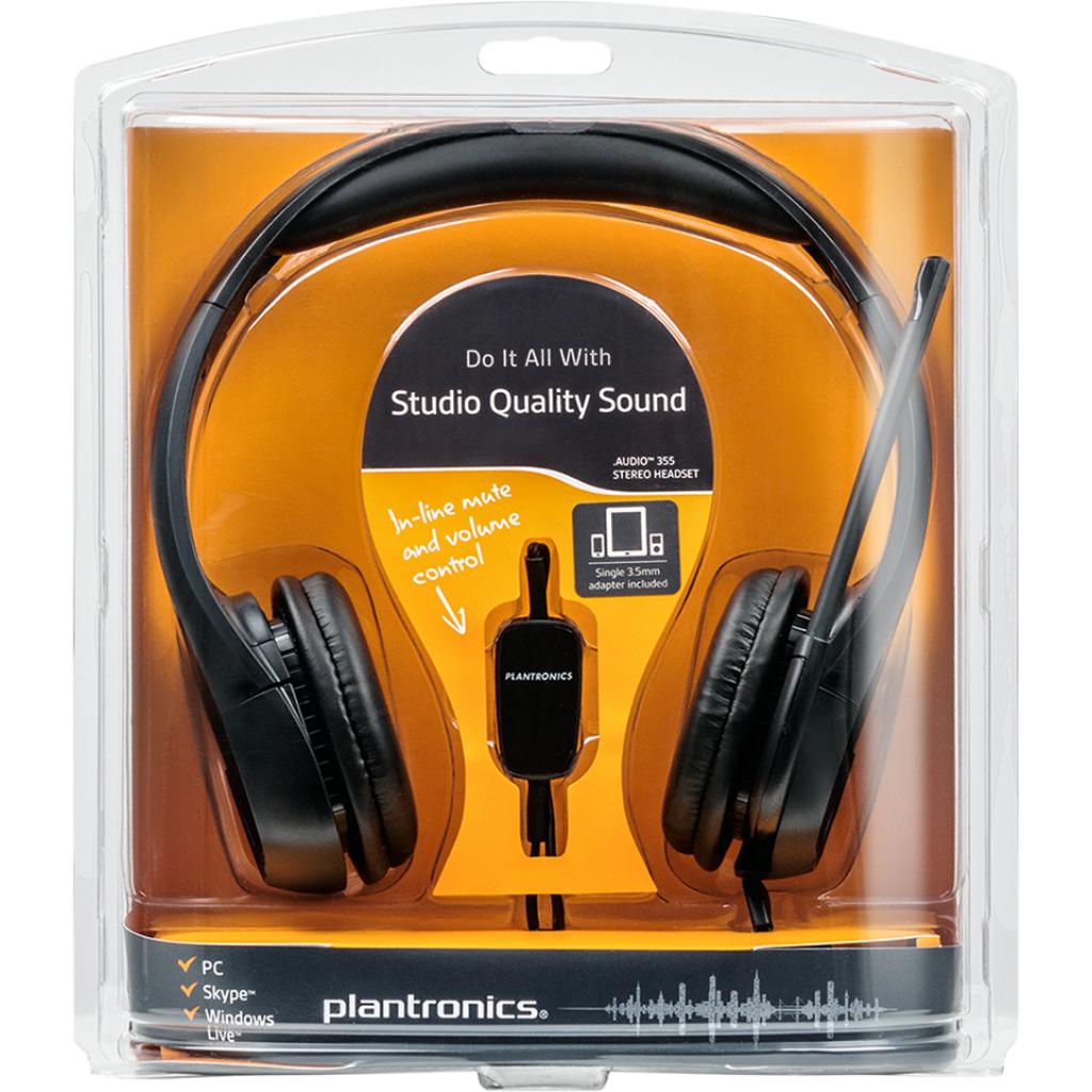 

Наушники (Гарнитура) Plantronics Audio 355, Audio 355