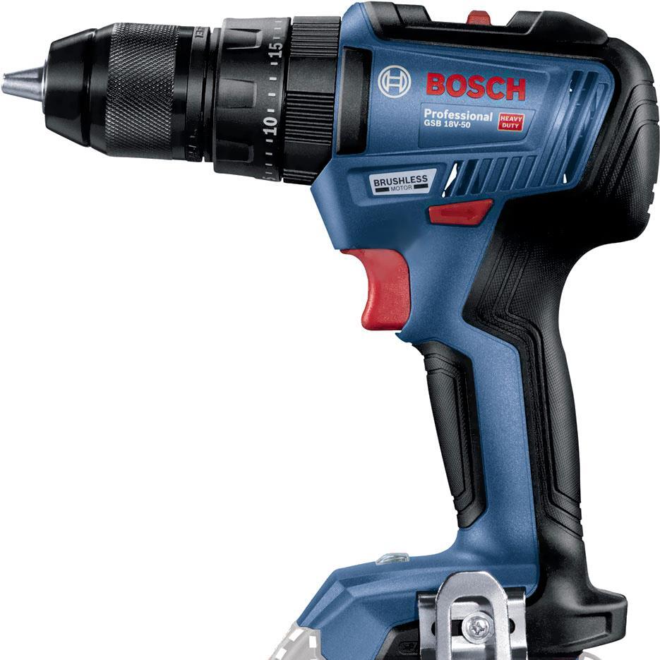 

Электроотвертка и шуруповёрт Bosch GSB 18V-50, Дрель-шуруповерт Bosch GSB 18V-50 Professional 06019H5100 (с 2-мя АКБ, кейс)