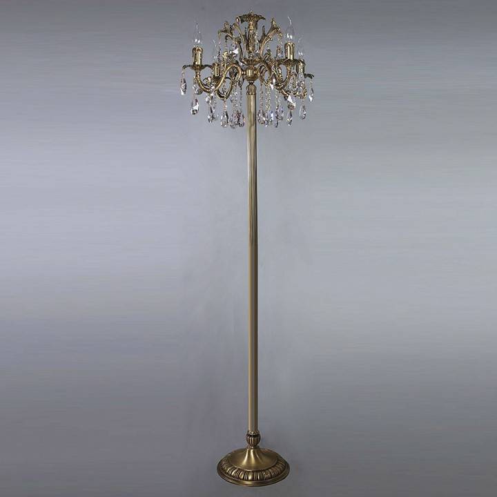 

Торшер AMBIENTE by BRIZZI 2118F/4 AB Tear Drop