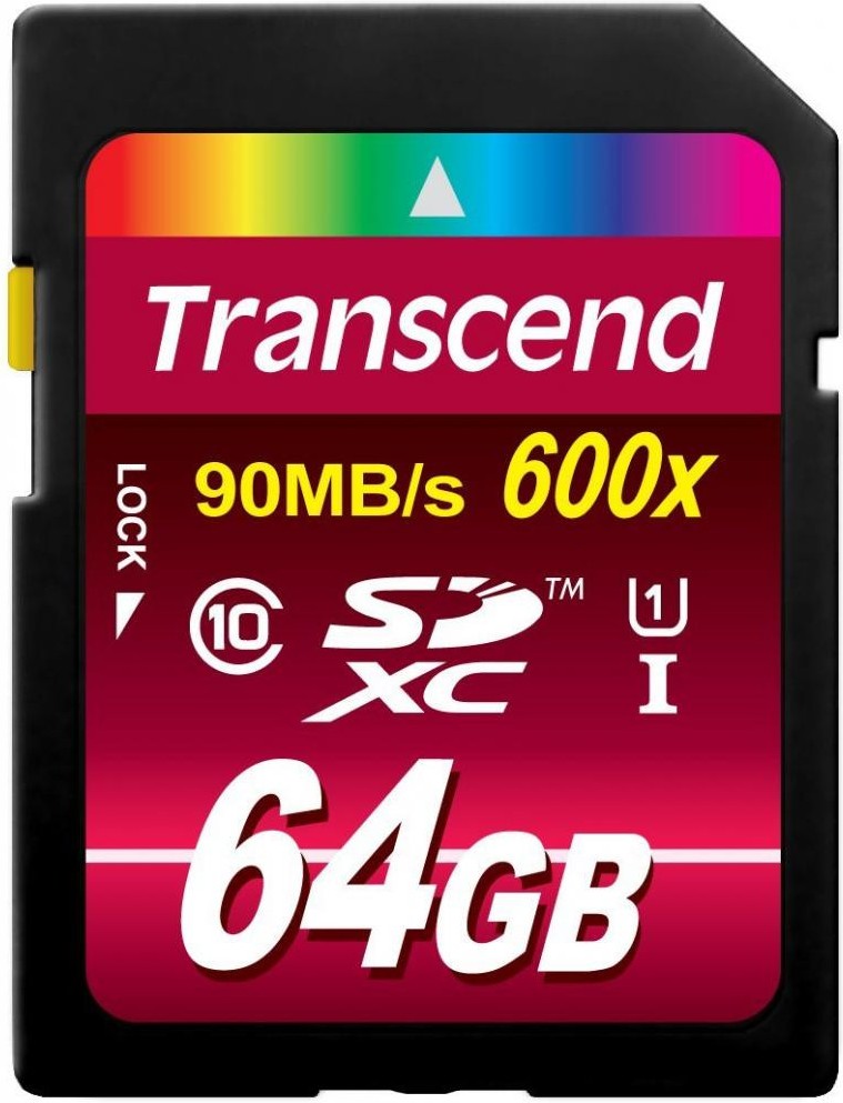 

Карта памяти Transcend SDXC UHS-I (Class 10) 600x Ultimate 64GB (TS64GSDXC10U1), Карта памяти Transcend SDXC UHS-I (Class 10) 600x Ultimate 64GB TS64GSDXC10U1
