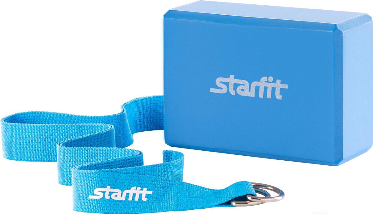 

Набор для йоги Starfit FA-104 синий