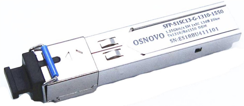

Комплектующие для камер видеонаблюдения Osnovo SFP-S1SC13-G-1310-1550-I, Osnovo SFP-S1SC13-G-1310-1550-I