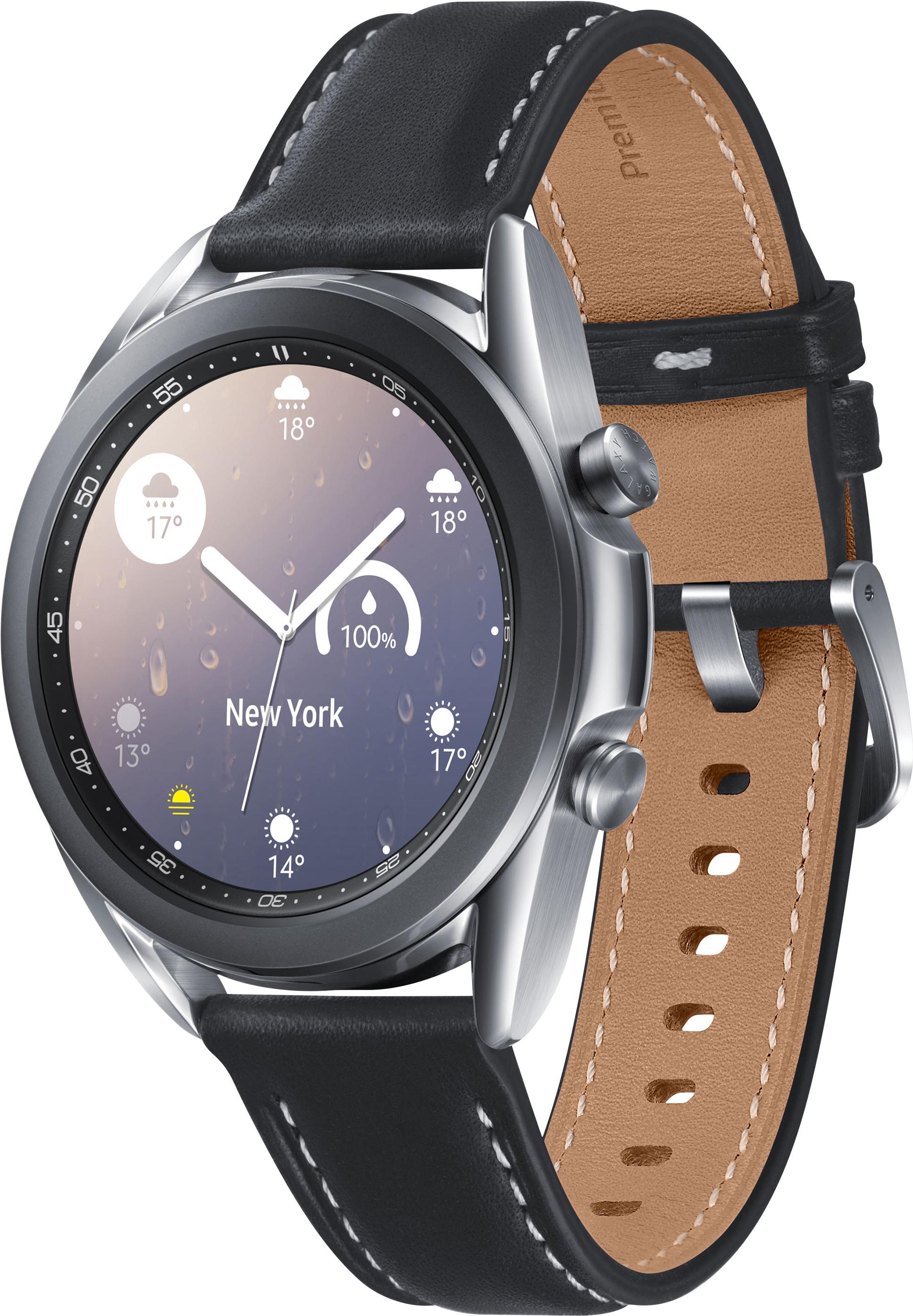 

Умные часы Samsung Galaxy Watch3 41mm Silver [SM-R850NZSACIS], Galaxy Watch3 41mm