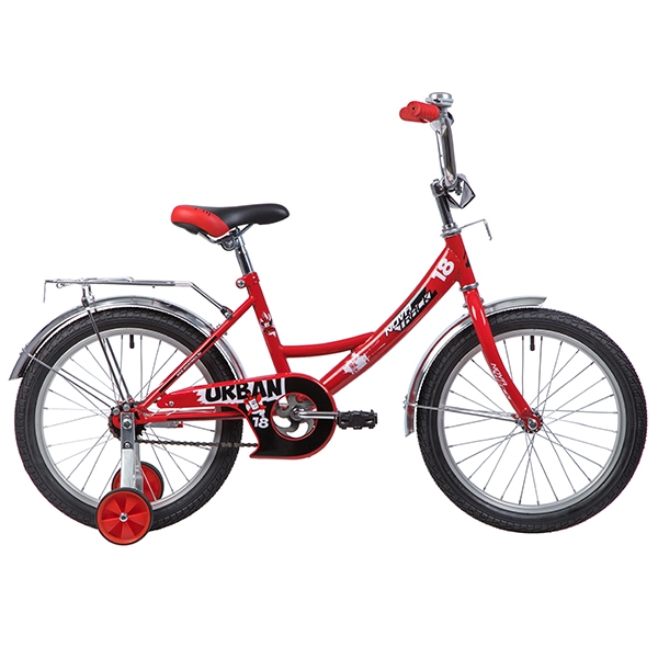 

Велосипед детский Novatrack Urban 18'' 2019 красный [183URBAN.RD9], Urban детский