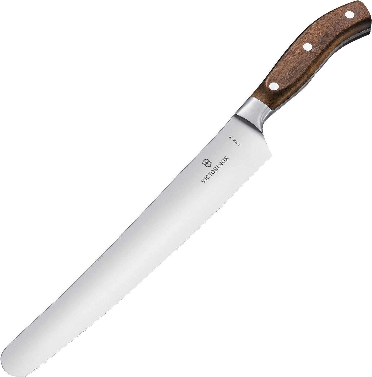 

Кухонный нож Victorinox Grand Maitre для хлеба 260мм коричневый [7.7430.26G], Кухонный нож Victorinox Grand Maitre 7.7430.26G