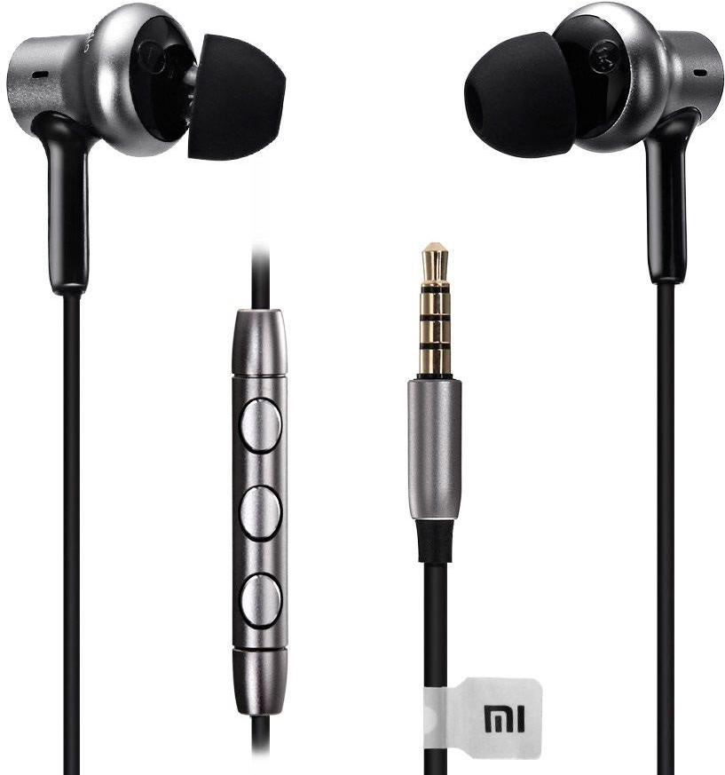 

Наушники с микрофоном Xiaomi Mi In-Ear Headphones Pro HD Silver [ZBW4369TY], Mi In-Ear Headphones Pro HD QTEJ02JY