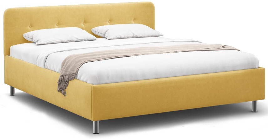 

Кровать Moon Trade Aiko New 180x200 БМ желтый [К002865], Кровать Moon Trade 1232 180х200 БМ велюр К002865 желтый