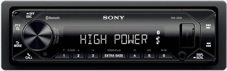 

Автомагнитола Sony DSX-GS80