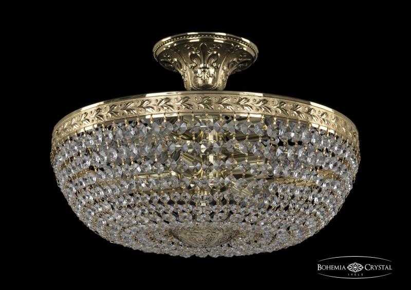 

Люстра на штанге Bohemia Ivele Crystal 19051/35IV G