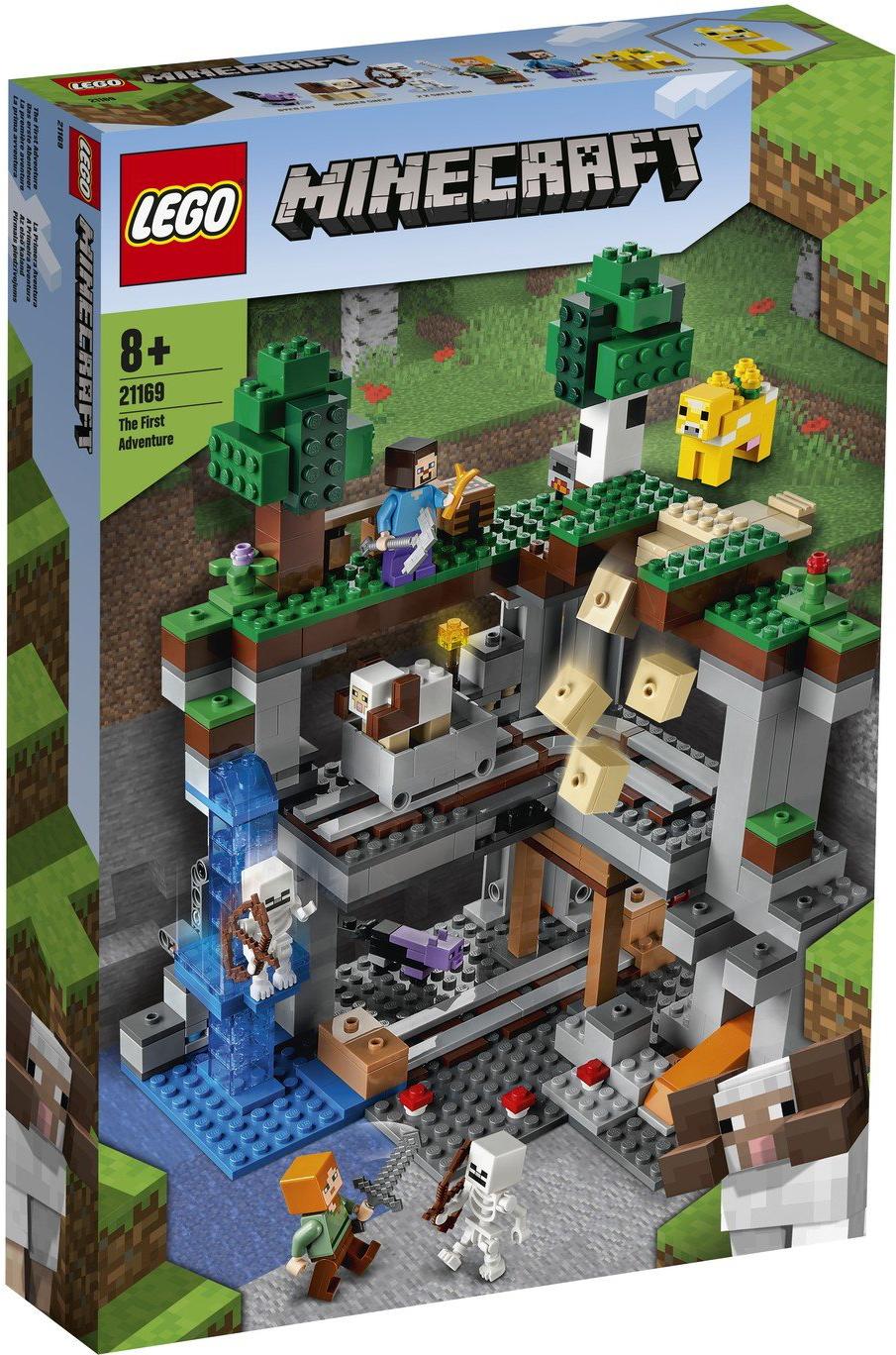 

Конструктор LEGO MINECRAFT Первое приключение [21169], MINECRAFT Первое приключение