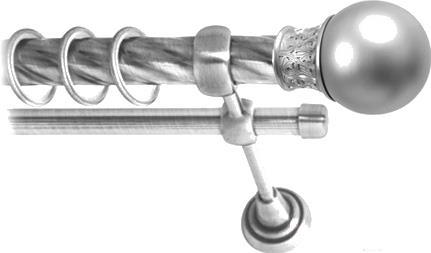 

Карниз Lm Decor Тифани 037 2р витой 25/16мм 3м сатин, Тиффани 037 2р витой 25/16мм 3.0м