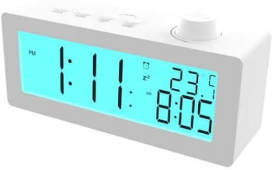 

Часы-будильник Ritmix CAT-111 White
