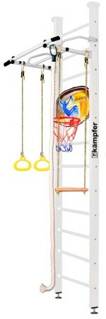 

Детский спортивный комплекс Kampfer Helena Ceiling Basketball Shield №6 3 м турник жемчужный/белый, Спортивный комплекс Kampfer Helena Ceiling Basketball Shield №6 3 м турник жемчужный/белый