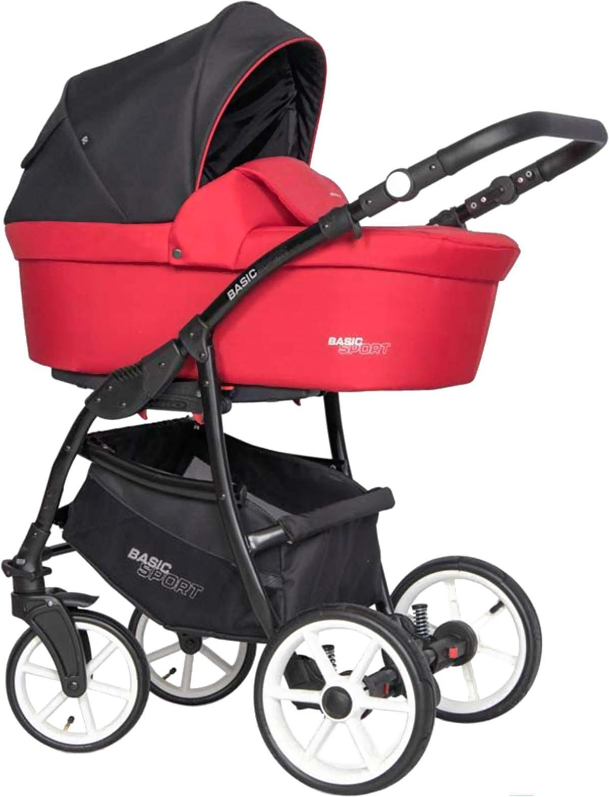 

Детская коляска Riko Basic Sport 2 в 1 06/Sport Red