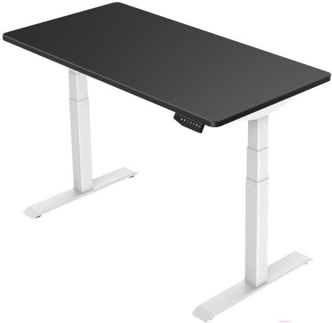 

Стол письменный Smartstol Slim 120x80x1.8 белый/черный