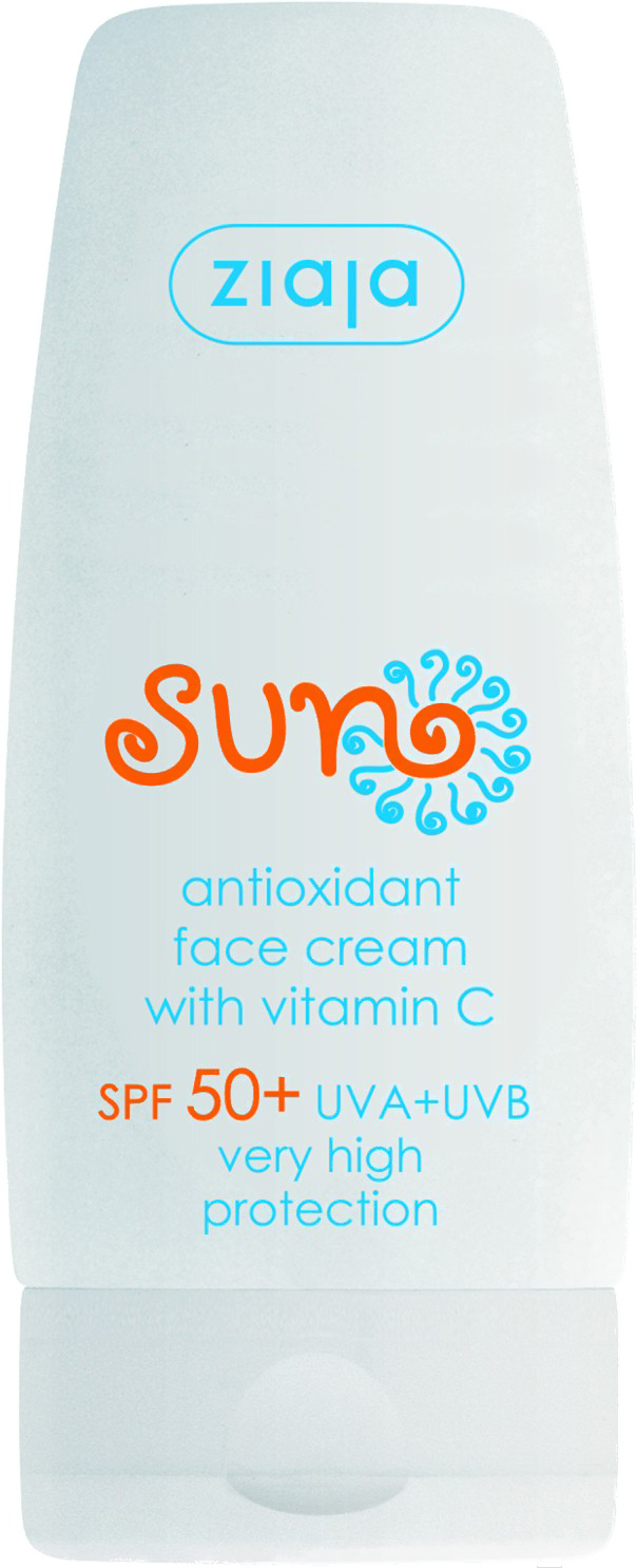 

Крем солнцезащитный Ziaja Sun антиоксидант c витамином С SPF 50+ 50мл