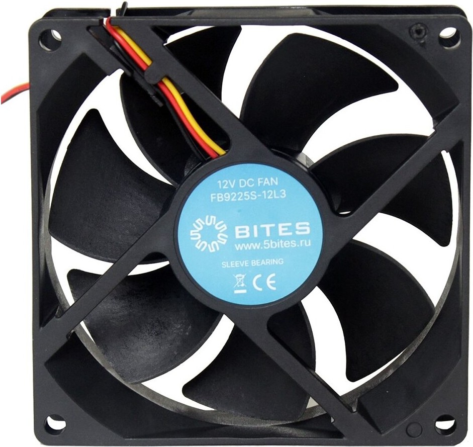 

Система охлаждения 5bites FB9225S-12L3, Вентилятор для корпуса 5bites FB9225S-12L3
