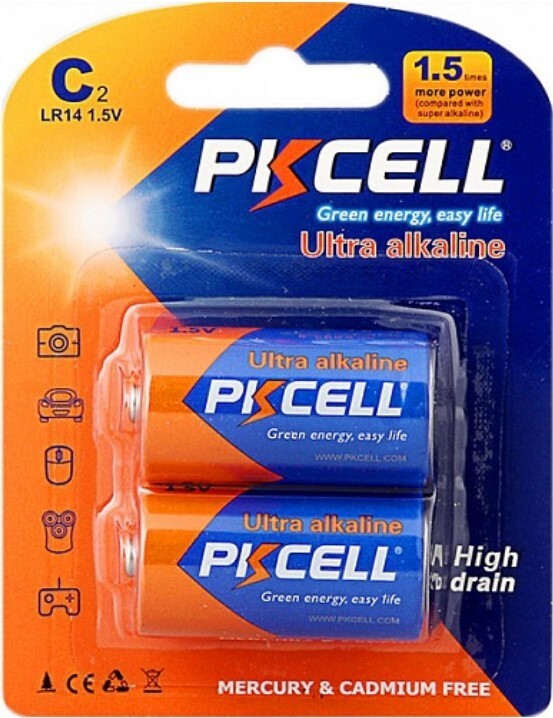 

Батарейка PKCELL LR14-2B 2 шт