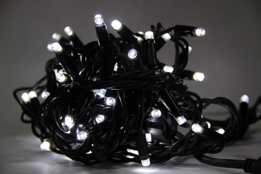 

Новогодняя гирлянда Neon-night Дюраплей 120 LED 315-135 белый, Гирлянда Дюраплей LED 12м 120LED Белая NEON-NIGHT