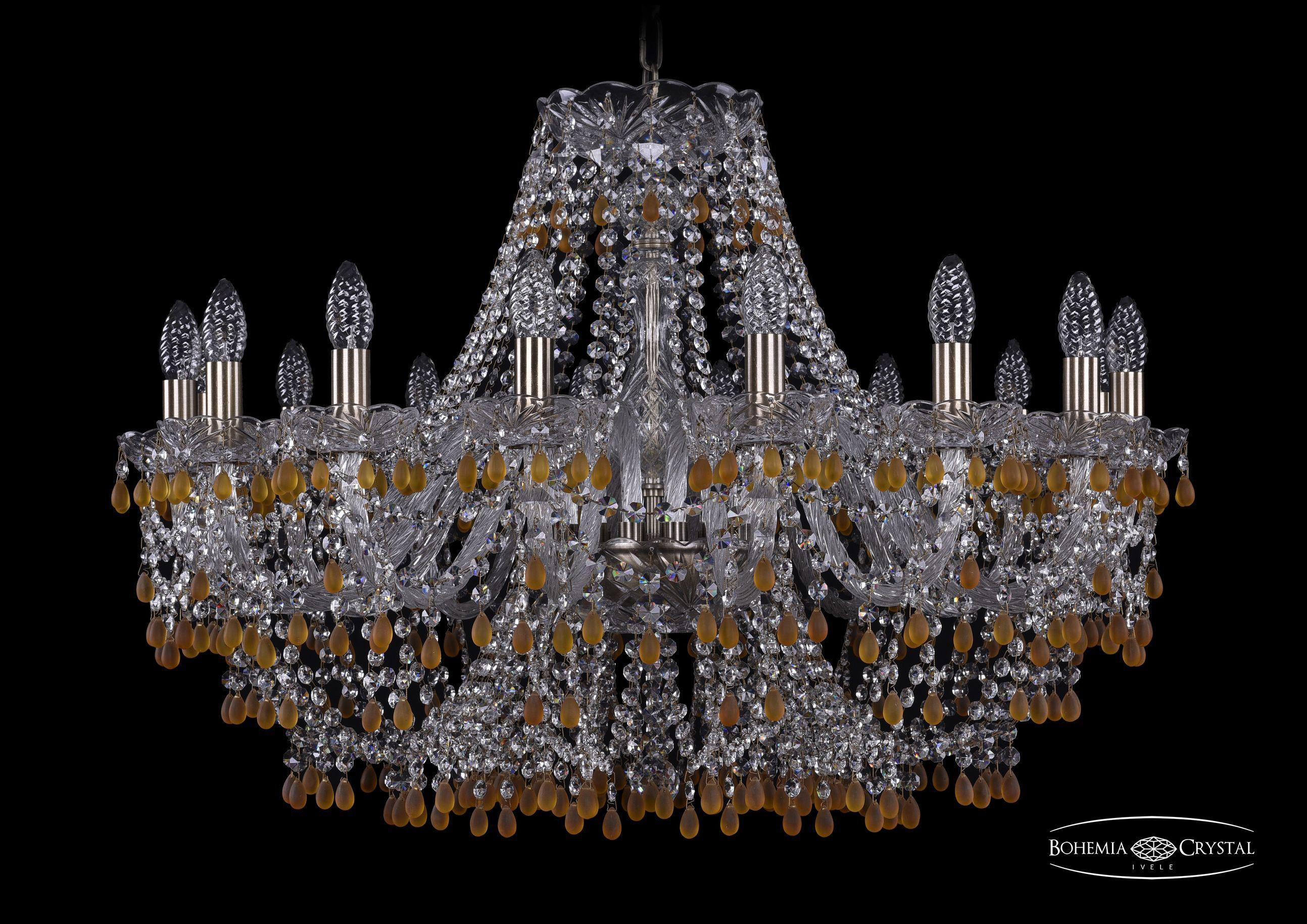 

Подвесная люстра Bohemia Ivele Crystal 1410/16/300/Pa/V1003