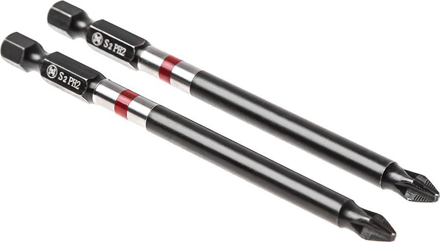 

Бита Hammer Flex 203-169 PH-2 100мм, 2шт, 362927, Flex 203-169