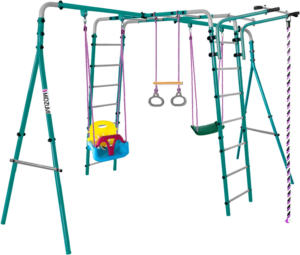

Спортивный комплекс Midzumi Tenshi Small Детские пластиковые качели 3в1