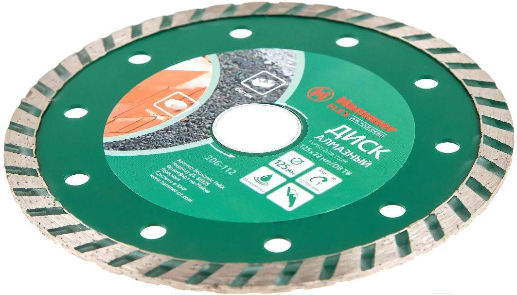 

Алмазный диск Hammer Flex 206-112 DB TB, Flex 206-112