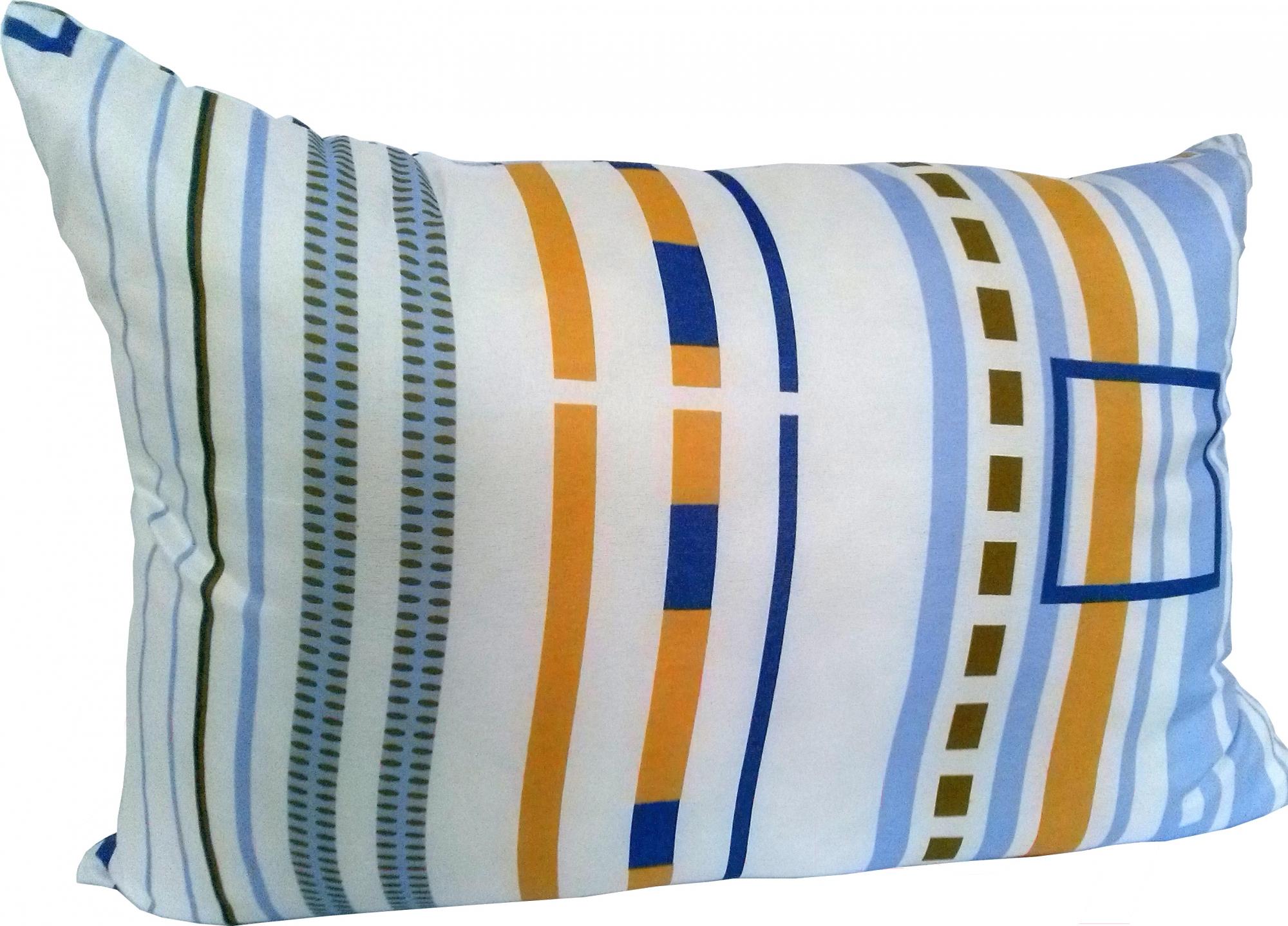 

Подушка Angellini 5с3606п 50x70 (белый/голубые полоски), 5с3606п 50x70 полоски