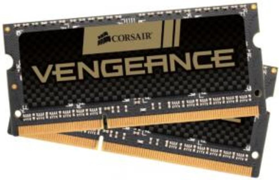 

Оперативная память Corsair Vengeance 2x4GB DDR3 SO-DIMM PC3-12800 KIT (CMSX8GX3M2A1600C9), Vengeance 2x4GB DDR3 SO-DIMM PC3-12800 KIT