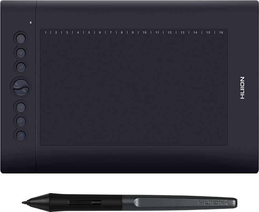 

Графический планшет Huion H610 Pro v2, H610 Pro v2