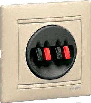 

Розетка Legrand Valena 695621 слоновая кость
