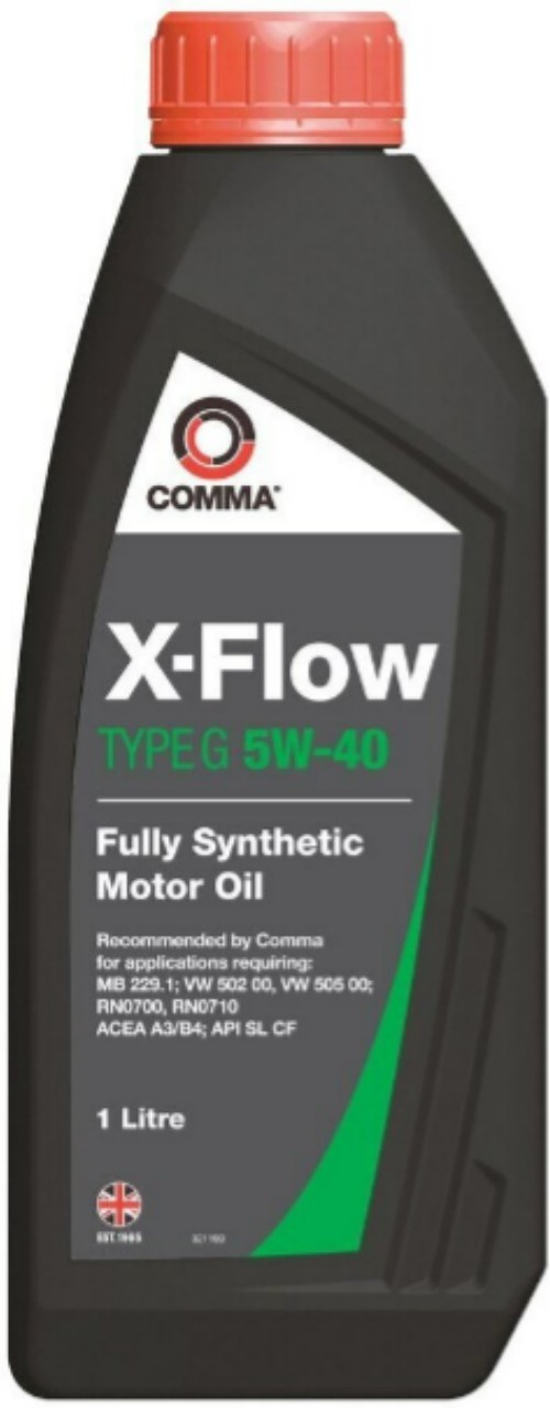 

Моторное масло Comma X-Flow Type G 5W40 1л [XFG1L], Моторное масло Comma X-Flow Type G 5W40 1л XFG1L