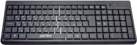 

Клавиатура Perfeo PF-2506WL черный, PF-2506WL