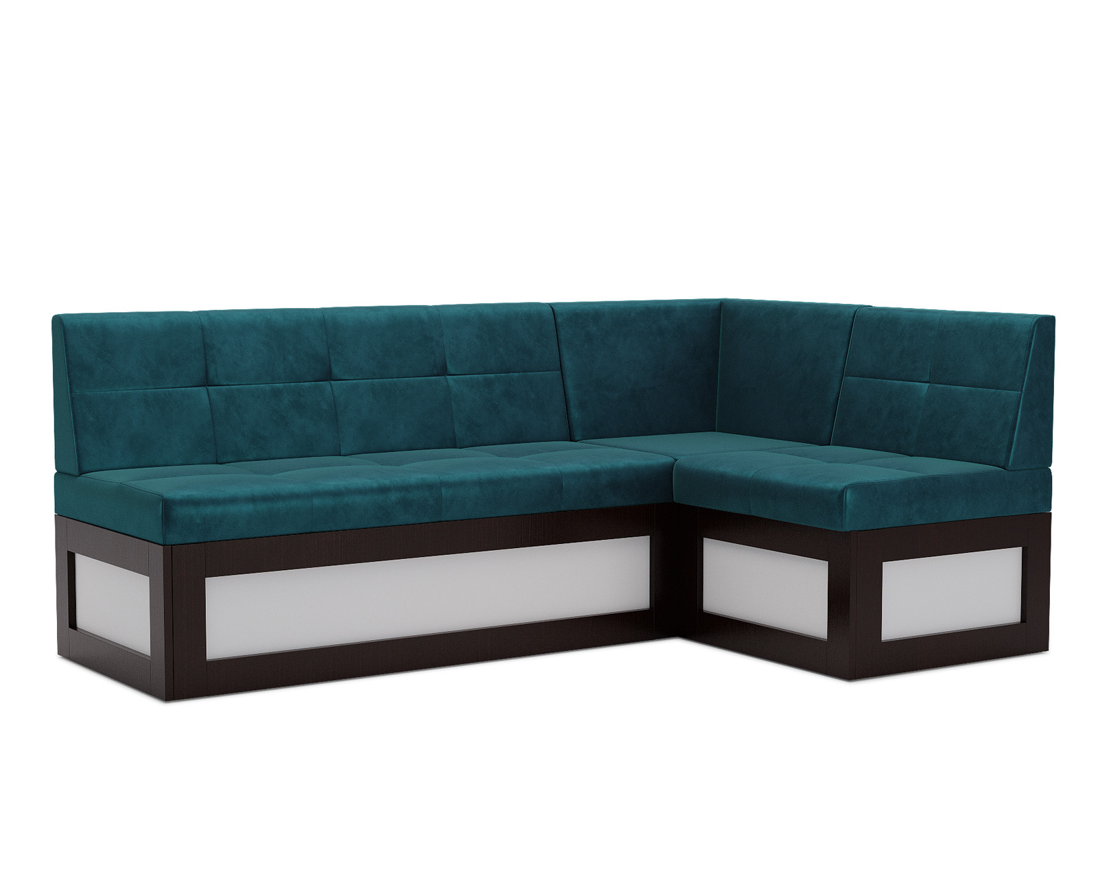 

Кухонный диван Mebel-Ars Нотис 187х82 правый бархат сине-зеленый Star Velvet 43 Black Green (М11-15-2), Кухонный диван Mebel-Ars Нойс 167х97 правый бархат сине-зеленый (М11-15-2)