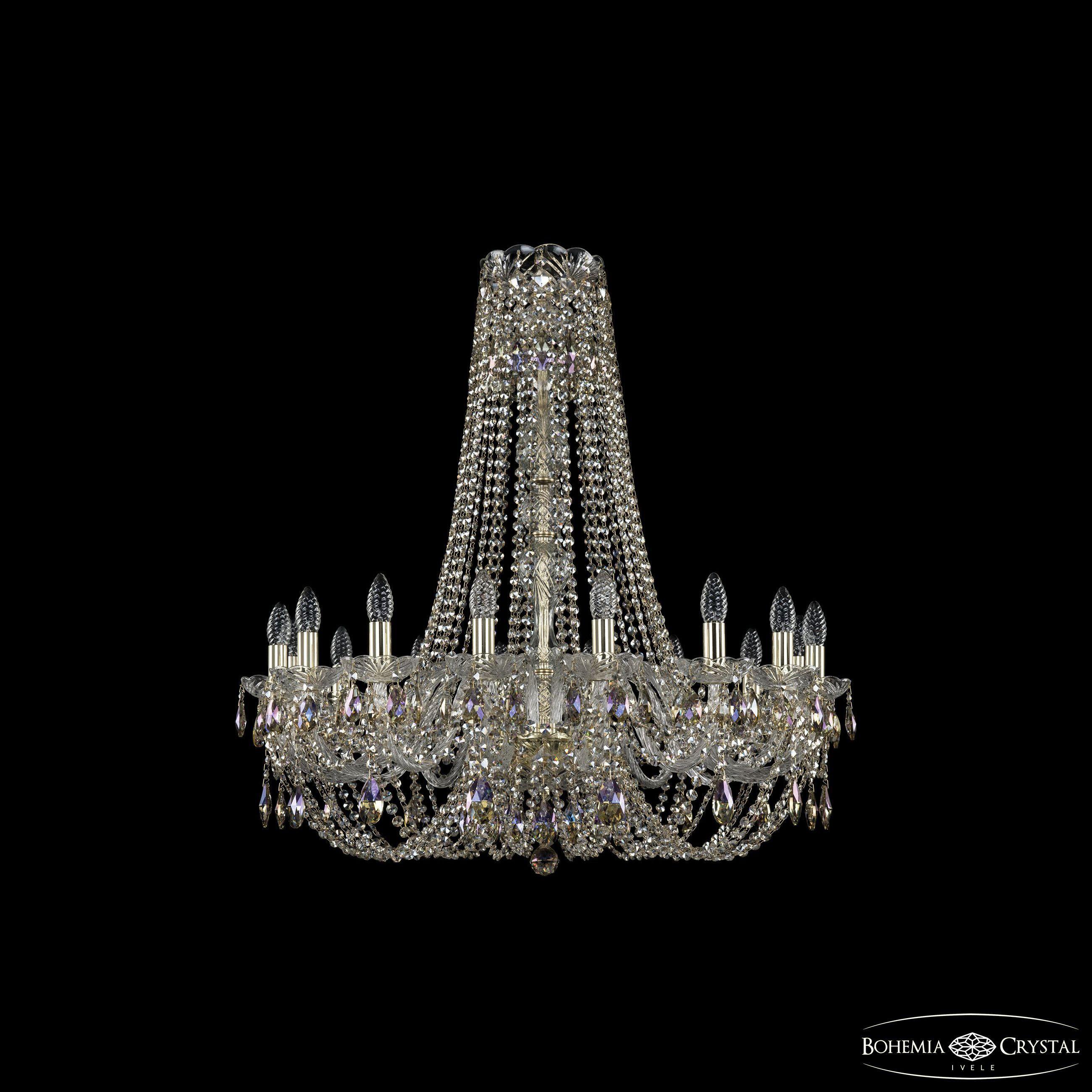 

Подвесная люстра Bohemia Ivele Crystal 1406/16/300/h-89 G R801