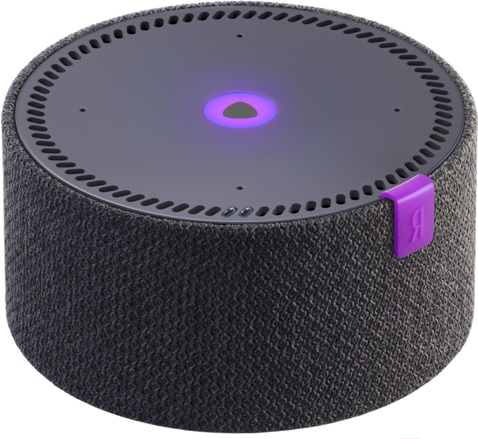 

Портативная колонка Яндекс Station mini Black [YNDX-0004B], Станция мини