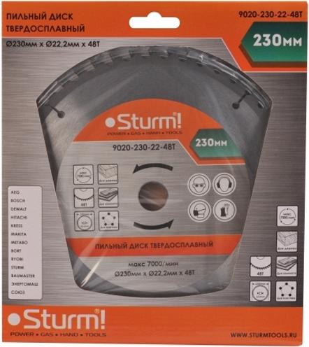 

Диск пильный Sturm 9020-230-22-48T, 9020-230-22-48T