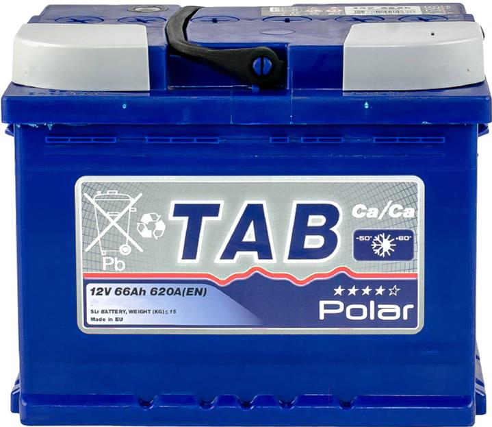 

Автомобильный аккумулятор TAB Polar 66 L 620A, 242*175*190 Blue [121566], Polar 66 L 620A, 242*175*190