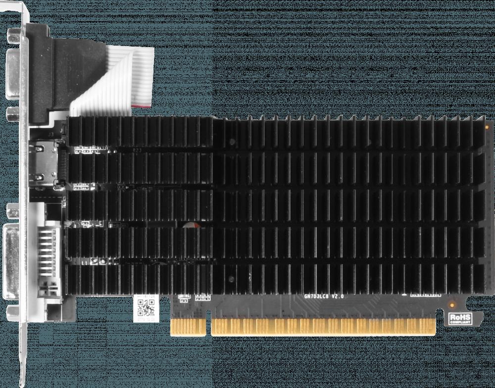 

Видеокарта KFA2 PCIE16 GT710 1GB GDDR3 GT 710 1G D3H [71GGF4DC00WK], PCIE16 GT710 1GB GDDR3 GT 710 1G D3H