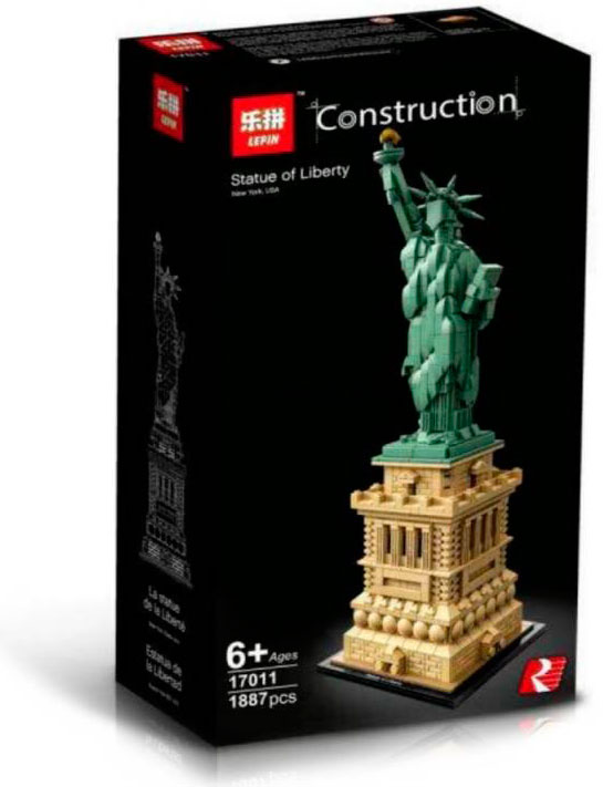 

Конструктор Lepin Статуя Свободы [17011], Статуя Свободы