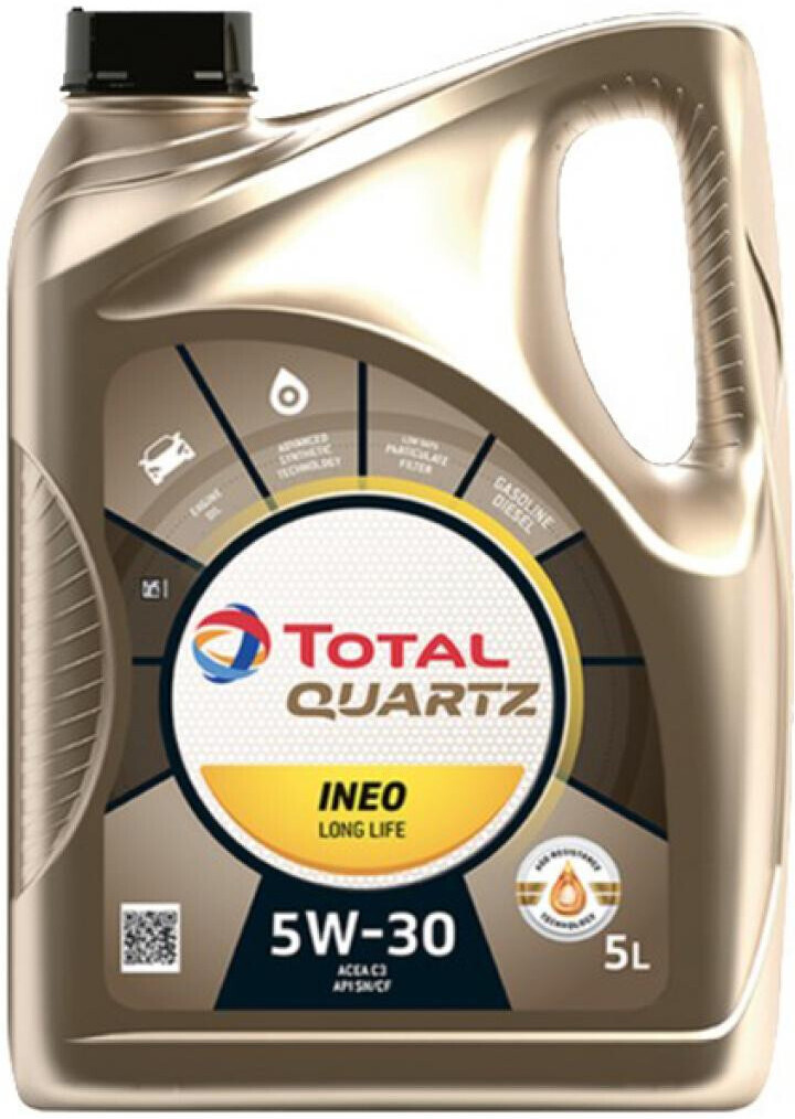 

Моторное масло Total Quartz Ineo Long Life 5W30 5л (213819)
