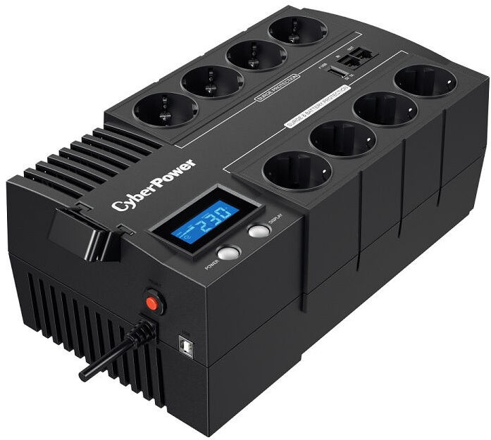 

Источник бесперебойного питания CyberPower BR700ELCD 700VA/420W [1PE-C000332-01G], Источник бесперебойного питания CyberPower BR700ELCD 700VA/420W 1PE-C000332-01G