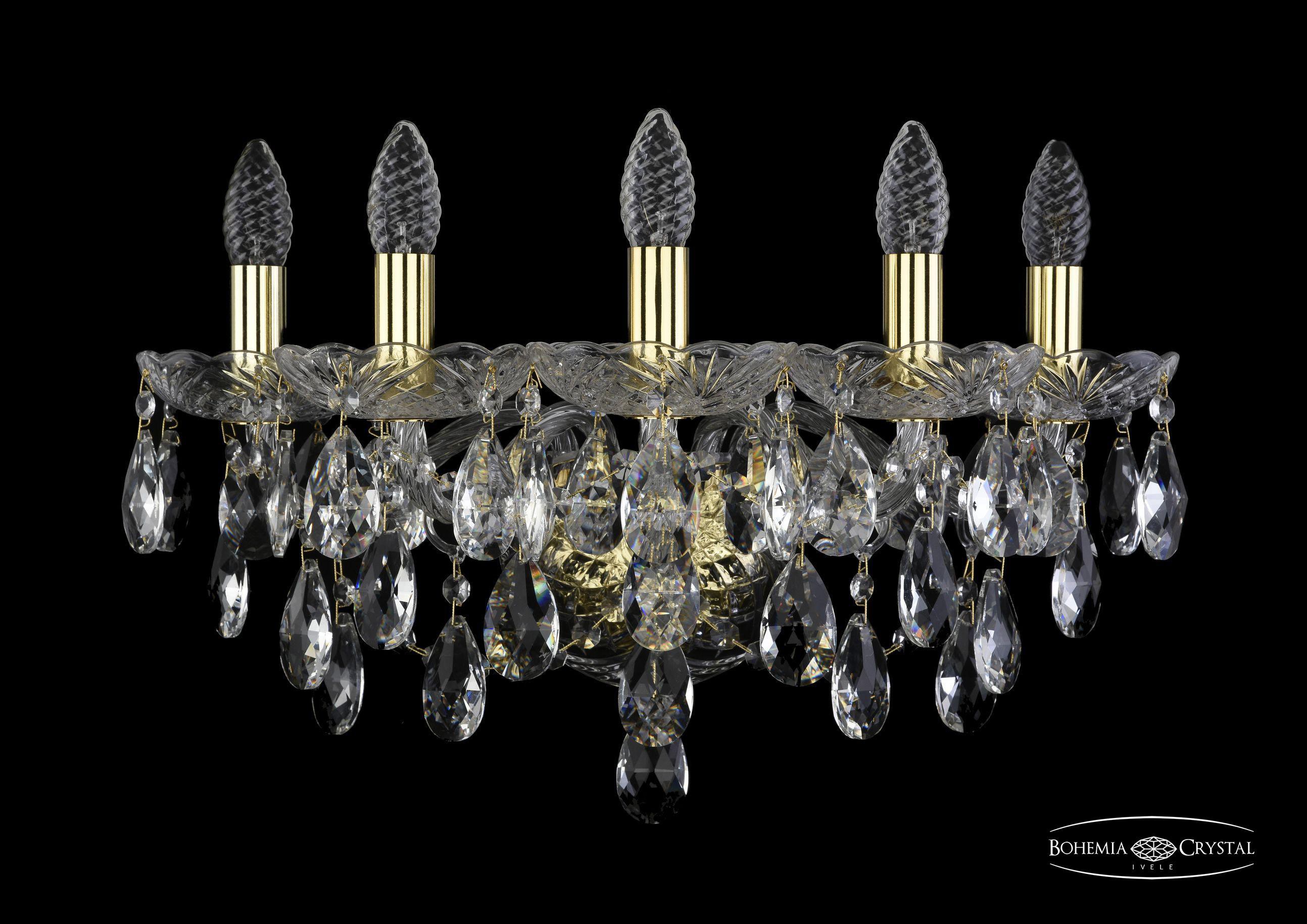 

Бра Bohemia Ivele Crystal 1415B/5/165/XL/G