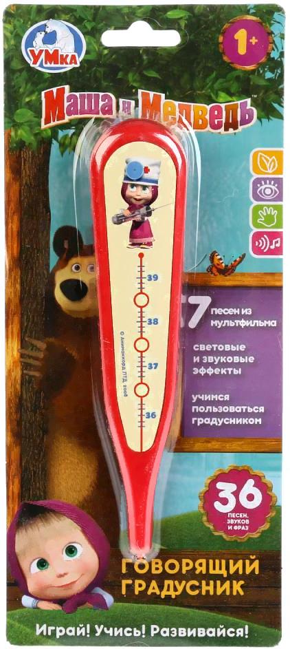 

Развивающая игрушка Умка Градусник Маша и Медведь [B1656847-R, 271657], Градусник Маша и Медведь