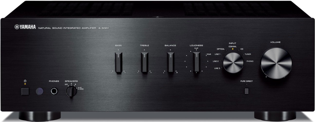 

Усилитель Yamaha A-S301 Black, A-S301