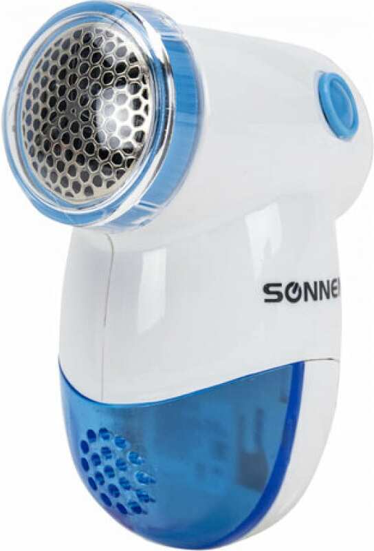 

Машинка для удаления катышков Sonnen FS-8809 White/Light Blue [455465], Машинка для удаления катышков Sonnen FS-8809 455465 White/Light Blue