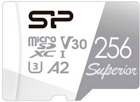 

Карта памяти Silicon-Power microSD 256GB Superior A2 microSDXC Class 10 UHS-I U3 [SP256GBSTXDA2V20], Карта памяти Silicon-Power microSD 256GB Superior A2 microSDXC Class 10 UHS-I U3 SP256GBSTXDA2V20