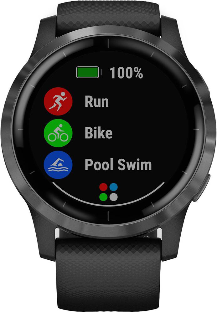 

Умные часы Garmin Vivoactive 4 черный [010-02174-13], Vivoactive 4