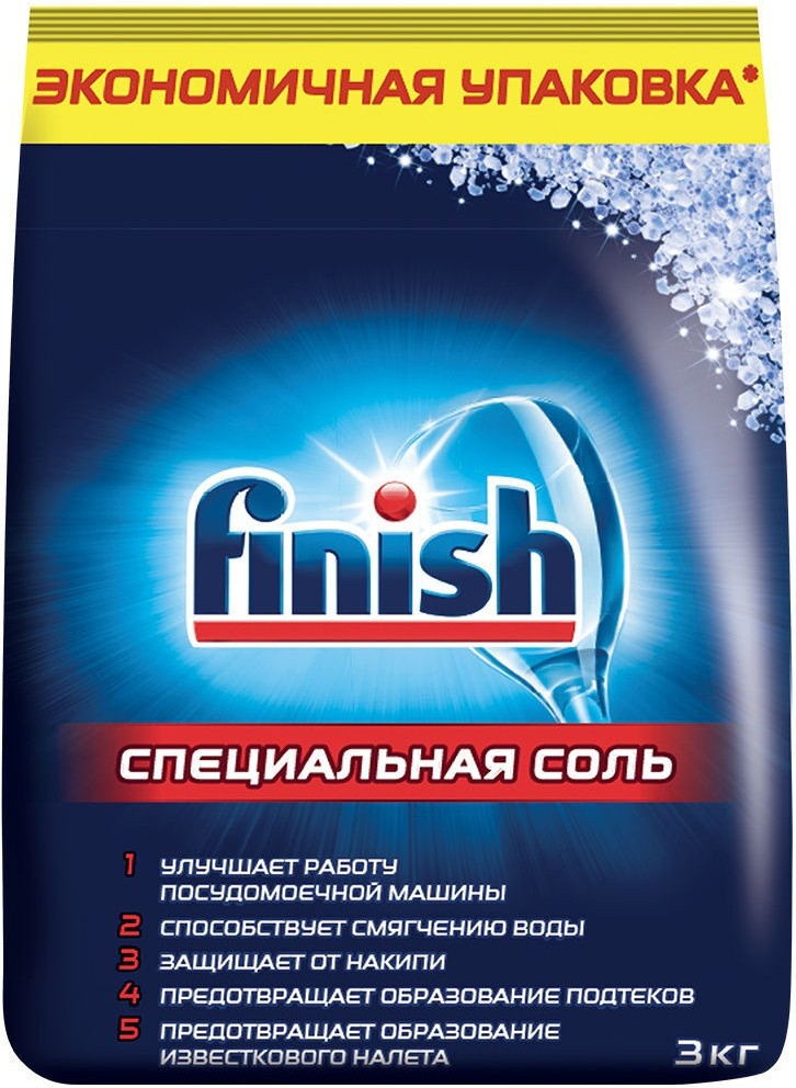 

Соль для посудомоечных машин Finish специальная 3 кг